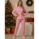 thumbnail image 2 of Pijama Afelpada Mujer Polar Pantalón Sudadera Ropa Invierno Invierno UNITALLA, 2 of 5