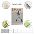 thumbnail image 2 of Francisco Lindor Canvas Poster Picture Print Wall Art Poster Painting Canvas Posters Artworks Gift Room Aesthetic 16x24inch(40x60cm), 2 of 6