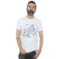 thumbnail image 2 of Harry Potter Mens Unicorn Line Art T-Shirt, 2 of 5