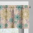 thumbnail image 5 of Ambesonne Mandala Valance & Curtain, Oriental Floral Pattern, 55"x45", Multicolor, 5 of 6