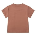 thumbnail image 6 of SJLDQY Boys T Shirts Baby Summer Short Sleeve Solid Color Crewneck Soft Shirt 18-24 Months, 6 of 7