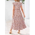 thumbnail image 2 of Vestido PRETTYGARDEN Floral Midi con Mangas Capa XXL, 2 of 6