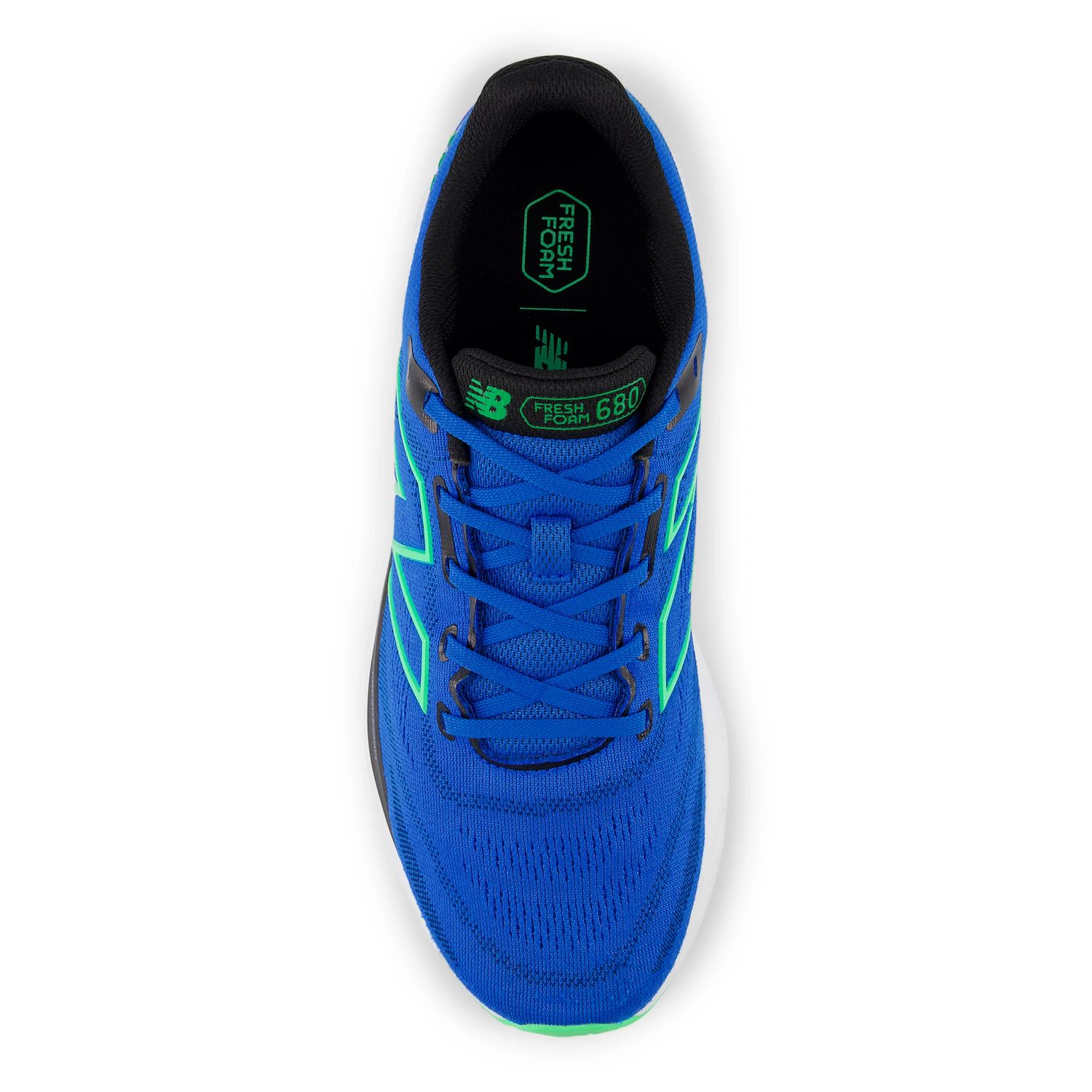 New Balance Running Shoe 680V8 BLUE OASIS/LIME LEAF/BLACK/WHITE MENS Size 12 NEW New Balance Fresh Foam 680v8 Men main image 3