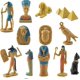 thumbnail image 5 of 2026 12pcs Ancient Figures, High Simulation Ornaments Multicolor Novelty Mummy Case Pyramid King Tutankhamen Hieroglyph, 5 of 5