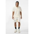 thumbnail image 4 of Jordan Craig Men Oakland Mechanic Embroidered Camp Shirt (Cream), 4 of 4