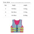 thumbnail image 3 of Chaleco salvavidas de neopreno para niños, seguro, suave, multiusos, para nadar, pescar en el mar DQrwqpou Para Estrenar, 3 of 3