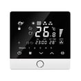 thumbnail image 1 of Riwcyla Smart Thermostat 5+2 Programmable Energy Saving 3A Water Heating Thermostat LCD Display Smart Temperature Controller Digital Thermostat with Child Lock Function for Office / Home, 1 of 6
