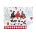 thumbnail image 1 of Christmas Microfibre Drying Mat Triple Gnome - Set of 2, 1 of 3
