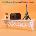 thumbnail image 3 of POCREATION White Wood Floating Display Shelves Wall Mount Storage Home Living Romm Decor, 3 of 9