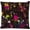 Ofo-0081, variant on Throw Abstract Graffiti Pillow Cover Colorful Neon Paint Splatters on Black Square Decorative Throw Pillow Cushion Case for Home Couch Living Room Bed Sofa Car 18 x 18 Inches Pillowcase
