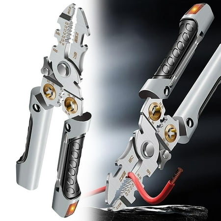 

Wire Stripper Clearance！Lloopyting 21 In 1 Multifunctional Wire Stripper Multifunctional Wire Strippers Heavy Duty Wire Stripping Tool Wires Cable Crimper Crimping Tool For Stripping Cutting And Crim