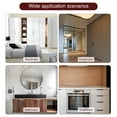 thumbnail image 6 of 8Pcs Finger Pulls, 150mm/5.91 Inch Aluminum Hidden Cabinet Edge Handles, Modern Concealed Tab Pulls Hardware for Kitchen, Furniture, Drawer, Wardrobe, Gold, 6 of 6