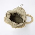 thumbnail image 2 of Wiywef Woven Women Handbag Female Straw Mesh Bag Summer Beach Bags Handmade Bucket Net Bag Rattan Knitte -handle Tote, 2 of 7