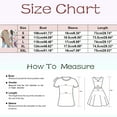 thumbnail image 3 of Womens Plus Size Blouses Color Block Crew Neck Tops Short Sleeve Basic Casual Loose Fit Tee 2025 Fashion Shirts, 3 of 5