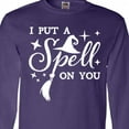 thumbnail image 4 of Inktastic I Put a Spell on You- Halloween Magic Long Sleeve T-Shirt, 4 of 5