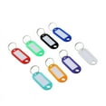 thumbnail image 4 of SagaSave 100 Pcs Key Labels Keychain Key ID Tag Name Tag Ring Keychain Plastic, 4 of 7