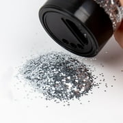 Hello Hobby Silver Glitter Shaker, 4 oz.