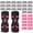 Pink, variant on Nieyigj Razor Blade Scraper, 2 Pack Double Edged Remover Tool with 30 Pcs Blades, Plastic Cleaning Scraper for Removing Labels Decals Stickers on Car Glass Window Floor, Blue