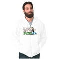 thumbnail image 4 of Popeye Cartoon Spinach Dad Joke Fuel Zip Hoodie Sweatshirt Men Brisco Brands X, 4 of 6