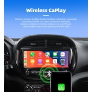 Mini Wireless CarPlay Adapter Converts Wired CarPlay/Android Auto to Wireless Plug & Play Converter Dual Band WiFi for Fast & Stable Performance Seamless Connection for Car Play Adapter