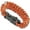 Atomic Orange, variant on Armory Replicas Skulls Survival Whistle Paracord Bracelet - OD Purple Camo Suitable for camping, hiking, survival situations, and emergencies