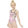 thumbnail image 3 of Kuromi And My Melody Girls One Piece Swimsuits Hawaiian Ruffle Swimwear Beach Bathing Suit Outfits, 3 of 7