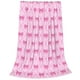 thumbnail image 2 of Balery Pink bows Manta de Felpa Suave y Acogedora – Cobija de Franela Aterciopelada para Cama, Lavable y Cálida para Sofá, Mascotas, Transpirable-40"x30", 2 of 7
