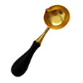 thumbnail image 1 of Vintage Black Handle Sealing Wax Spoon Traditional Special Convenient Wax Seals Specified Spoons Fire Paint Spoon, 1 of 2