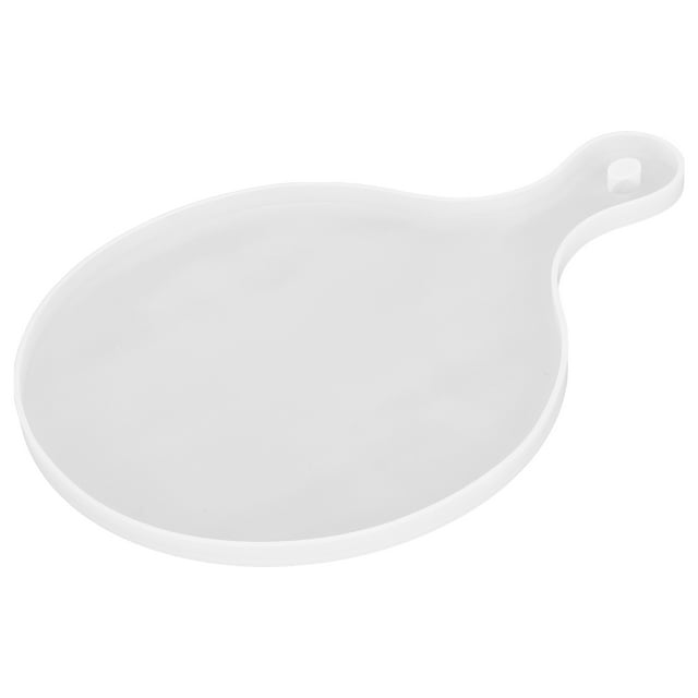 Moldes Para Bandejas De Silicona Para Bricolaje, Reutilizables Con Superficie Brillante, Asas Y Orificios, Compatibles Con Varios Materiales De Fundición