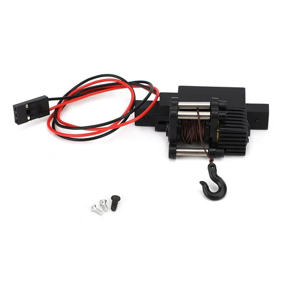 Automatic Winch, RC Car Plastic Metal Automatic Winch Upgrade Parts Accessories Fit for 1/16 RC Car WPL C34 C34K C34KM