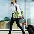 thumbnail image 5 of FORMRS Canvas Laptop Tote Bag for Women with 15.6" Computer Compartments Shoulder Handbag, Retro Floral, 5 of 7