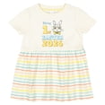 thumbnail image 3 of Inktastic It's My 1st Easter 2026 Girls Baby Dress, 3 of 5