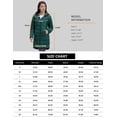thumbnail image 4 of Women's Lightweight Puffer Coat Regular and Plus Size Packable Puffer Coat Long Hooded Puffer Jacket (Dark Green, S), 4 of 8