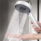 thumbnail image 5 of Cabezal de ducha de mano de alta presión para agua dura, 5 modos de rociado, ideal para personas mayores y niños. Ideal para duchas domésticas., 5 of 6