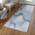thumbnail image 2 of Feizy Astra Transitional Abstract, Blue/Gray, 2' 10" x 7' 10" Runner, Stain Fade Resistant Pet & Kid Friendly, Area Rug for Living Room and Bedroom, 2 of 8