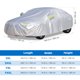thumbnail image 2 of 1 funda para coche, para verano e invierno, protección solar, UV y lluvia (talla 3XL)., 2 of 6