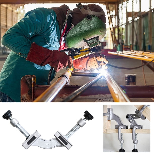 Fijador Soldado de Acero Inoxidable | Herramienta de Alineación para Soldadura de Alta Resistencia | Soporte de Precisión para Piezas de Trabajo | Soporte Estable para Fabricación Metalúrgica | 1