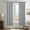 Gray#3, variant on XiYing Blackout Jacquard Curtains for Living Room | Decorative Textured Fabric Window Treatment | Large Size, 1 Panel | Heavy Thermal Insulated Room Darkening Drapes | 60X63