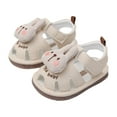 thumbnail image 2 of hengsof Baby Boys Girls Squeaky Sandals Non Slip Soft Sole Closed Toe Infant Summer Outdoor Shoes Toddler First Walkers, 2 of 7