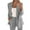 sets for women, variant on Women's Casual Long Sleeve Solid Color Lapel Cardigan Suit With Pants Set, Suitable For Autumn And Spring Daily Wear, Made Of Material With Standard Thickness And True