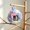 D, variant on Thick Fluffy Hanging Parrot Nest 6.5 x 6.1 Inch, Insulated Plush Warm Bird Hut With Removable Cushion, Cozy Cage Hanging Shelter for Cockatiel Budgie Small Pet Birds