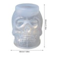 thumbnail image 3 of Halloween Decorations Skull Candle Molds Skull Head Silicone Mold for Resin Casting,DIY Craft,Candle Wax Making,Halloween Home Decor DIY Craft, 3 of 5