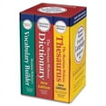 Merriam ster Everyday Language Reference Set, Dictionary, Thesaurus, Vocabulary Builder