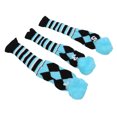 thumbnail image 1 of 3PCS Knit Golf Club  Covers, Knitted Golf Club Covers, Golf Headcovers Club  Covers Pom Pom Golf Club Headcovers Set for Driver 3 5 Fairway Wood Hybrid, 1 of 7