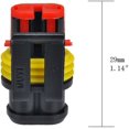 thumbnail image 5 of Kit de 20 conectores eléctricos impermeables para automóvil de 2 pines, enchufe impermeable para automóvil, a prueba de polvo, aislado y sellado, 5 of 5