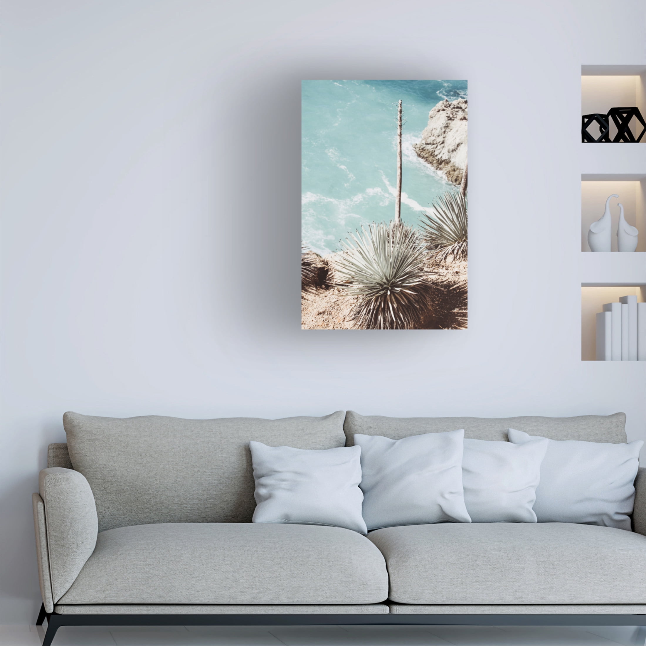 Canvas Wall Art - Krista Broadway 'Lazaro' Wall Art for Living Room, Bedroom, or Office Décor by Trademark Fine Art - 30 x 47 Inches