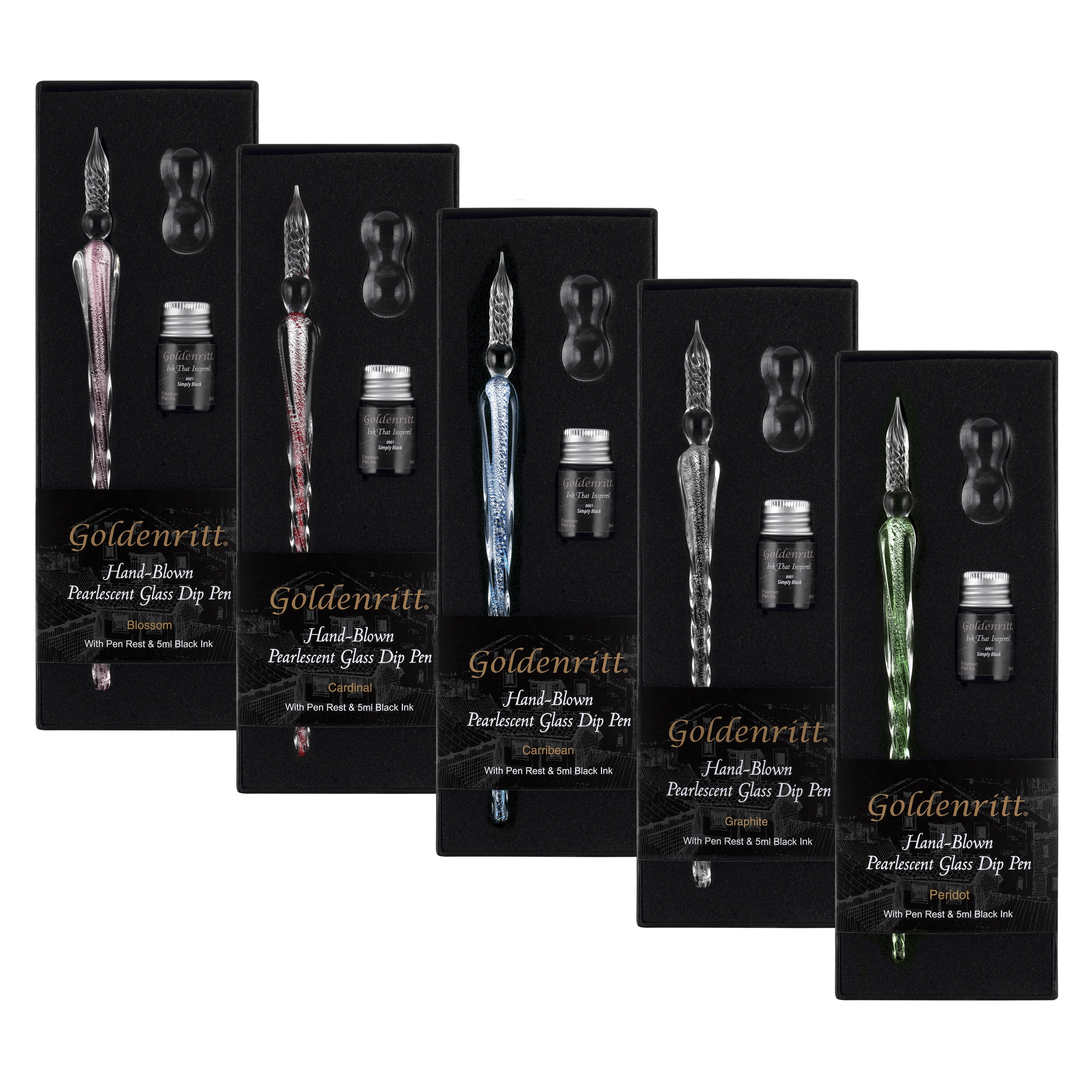 Goldenritt Glass Dip Pens
