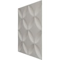 thumbnail image 4 of Ekena Millwork 19 5/8"W x 19 5/8"H Wallflower EnduraWall Decorative 3D Wall Panel, Gloss Merlot (Covers 2.67 Sq. Ft.), 4 of 6