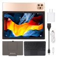 thumbnail image 1 of Tableta de 10,1 pulgadas FHD 8GB RAM 256GB ROM Octa Core CPU Cámara dual 5G WiFi 4G LTE Tablet con estuche Teclado BT 100-240V Enchufe estadounidense, 1 of 15