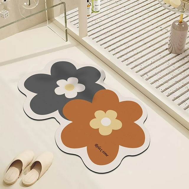 Carpet Rubber Material Bathroom Non Slip Mat Absorbent Floor Mat Entrance Mat Non Slip Foot Mat Bedroom Carpet
